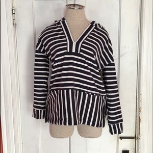 Melloday striped hoodie